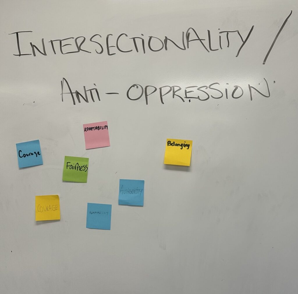Intersectionality/Anti-Oppression